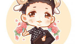 张艺兴漫画图,青春活力，魅力四溢